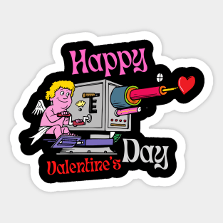 valentines day funny cupid goofy popular trends Sticker